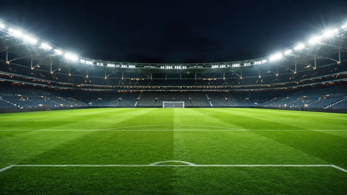 Partido de futbol y playoffs internacionales