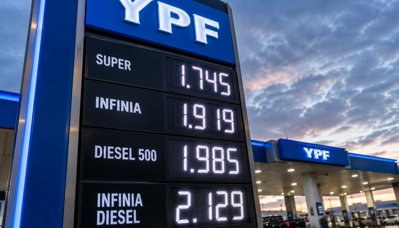 Dos subas en 48 horas: la nafta Súper en Río Grande ya cuesta $1.745