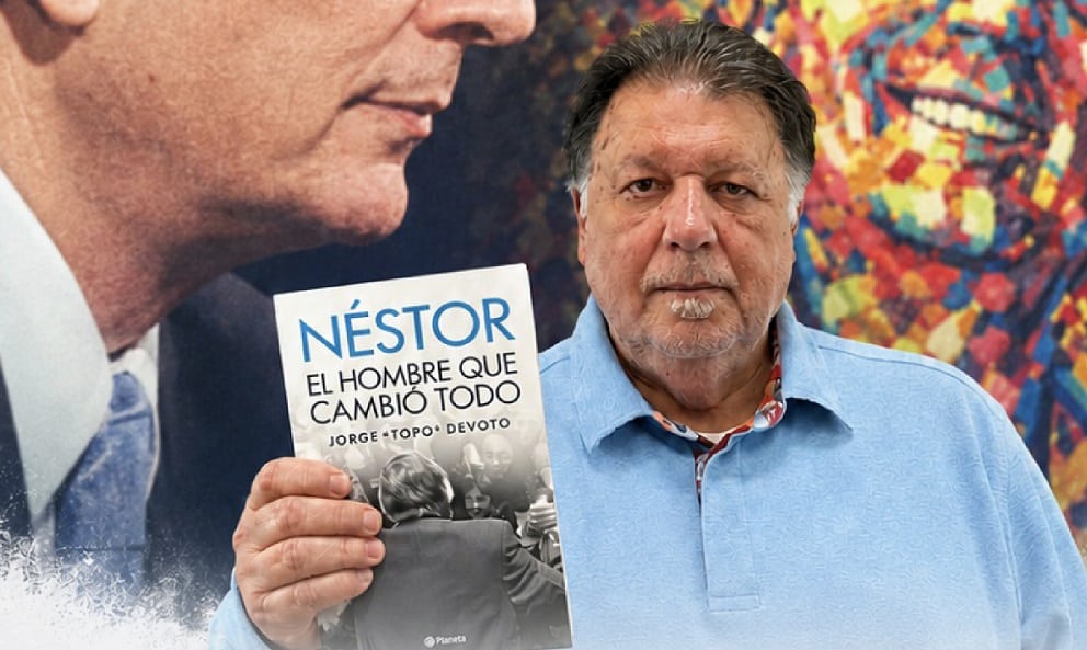 Jorge «Topo» Devoto llega a Tolhuin para presentar su libro sobre Néstor Kirchner