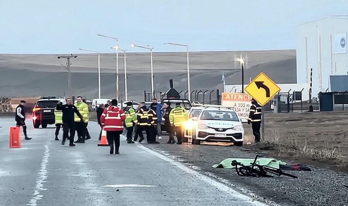Muerte del ciclista en Río Grande: fiscal espera autopsia y pericias