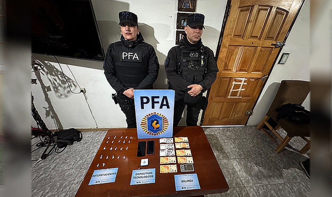 Operativo antidrogas en Chacra IV: secuestran cocaína fraccionada para la venta