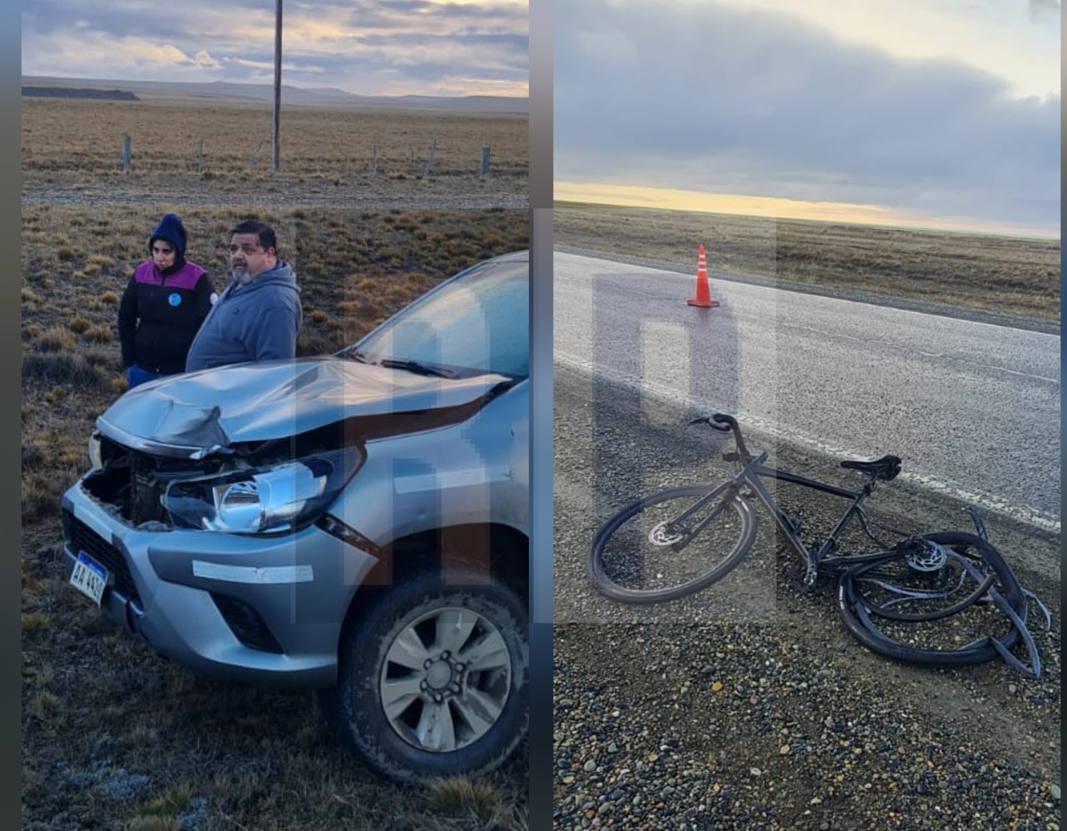Tragedia en Ruta 3: cámaras de seguridad podrían reconstruir el accidente fatal de un ciclista