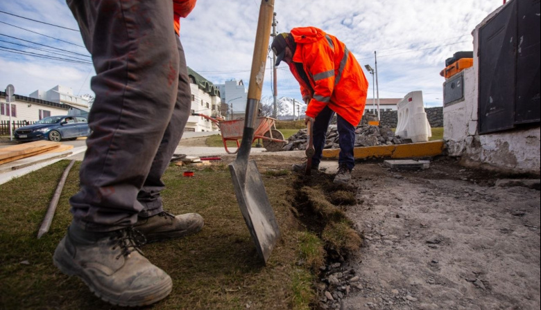 Ushuaia intensifica limpieza y mantenimiento para reducir polvo en suspensión