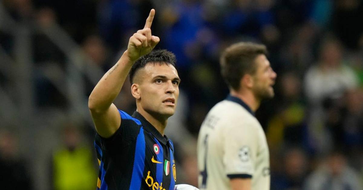 Noche de brujas para el Inter pese a los dos goles de Lautaro Martínez