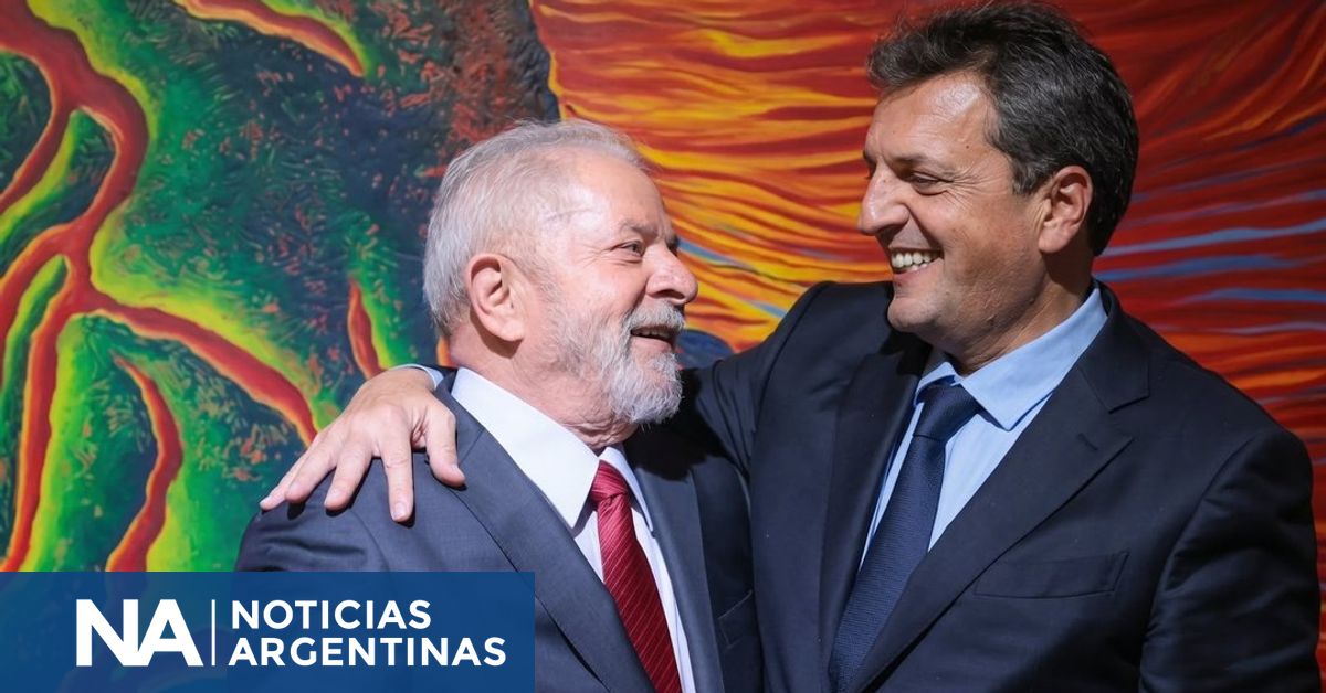 Sergio Massa expresó su apoyo a Lula en las elecciones de Brasil
