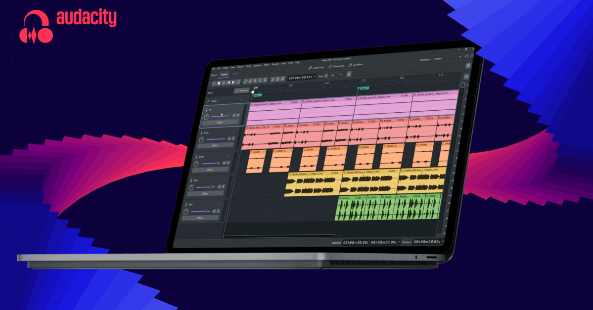 Audacity 4: la renovación completa del editor de audio más popular del mundo