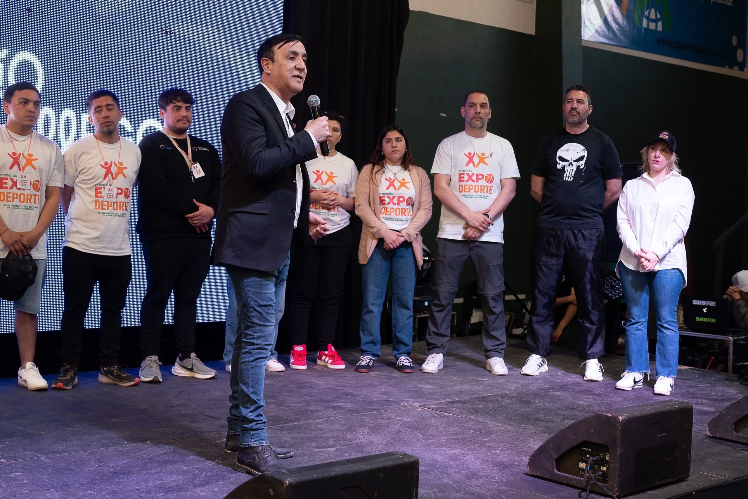 Pablo Grasso inaugura la 2° Expo Deporte y promete la mejor gestión deportiva de la historia de Río Gallegos