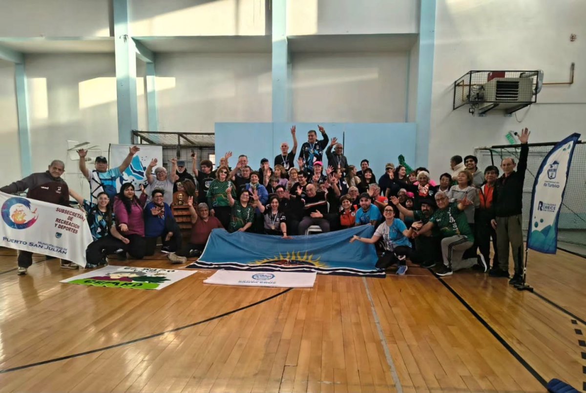 Santa Cruz ya tiene a su selección de Adultos Mayores para los Juegos Evita en San Juan